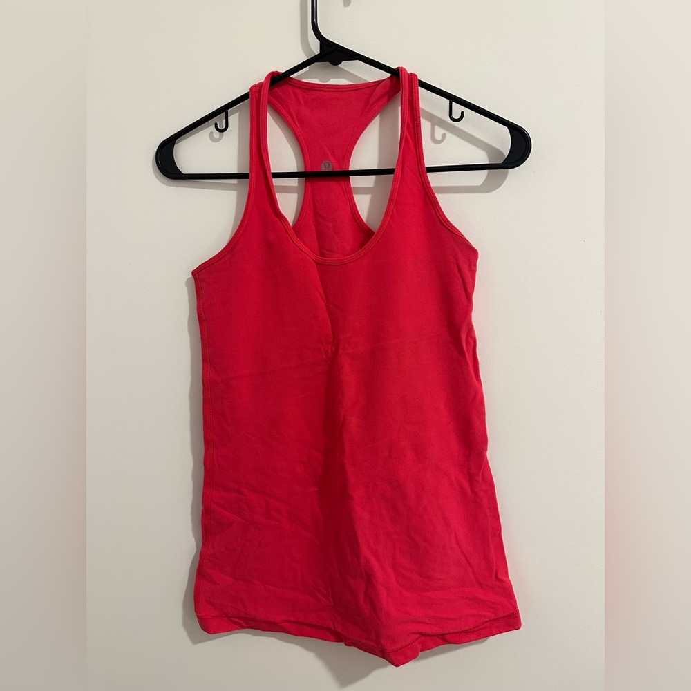 Lululemon hot pink tank